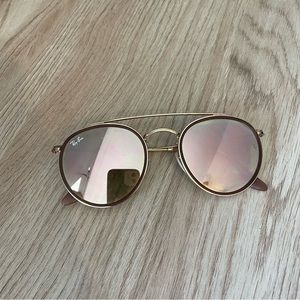Mirrored Pink Ray Bans